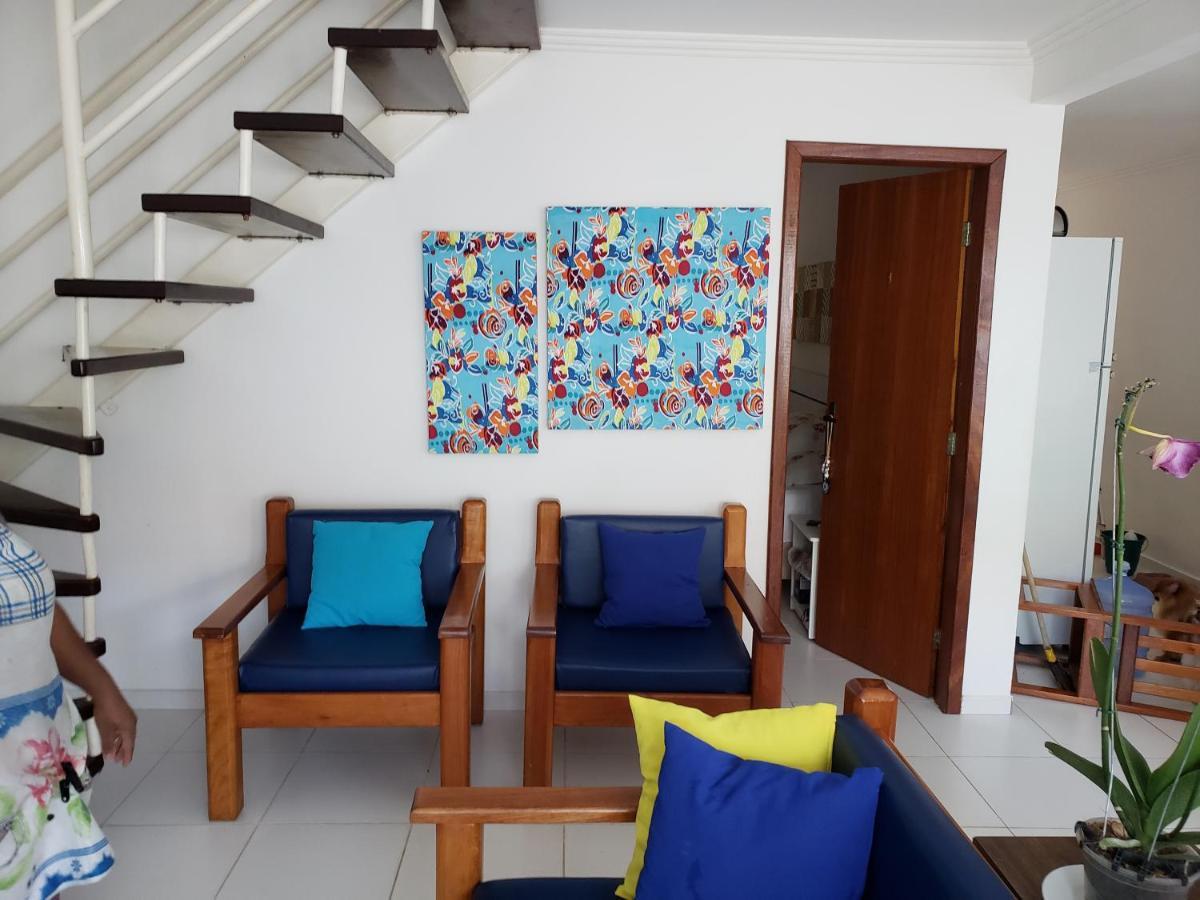 Casa 3 Suites Duplex Ar Completa Condominio Fechado Moria A 500 M Praia Axe Moi Порто Сегуро Екстериор снимка
